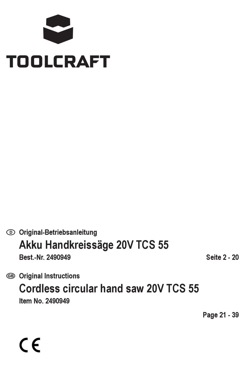 TOOLCRAFT TCS 55 Original instructions TOOLCRAFT TCS 55 Original instructions