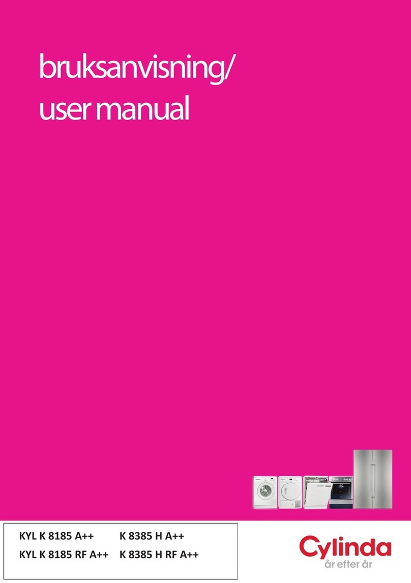 Cylinda KYL K 8185 A++ user manual