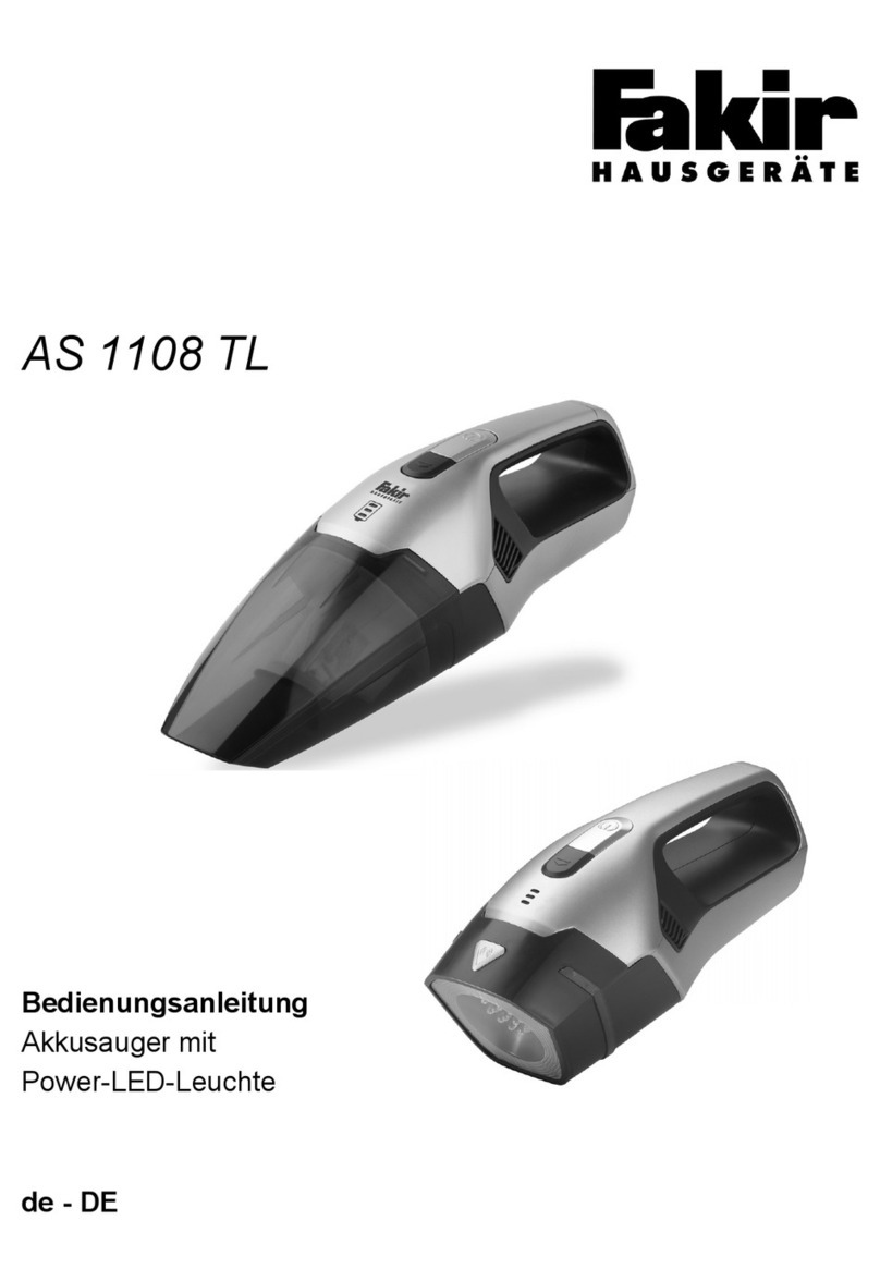 Fakir AS 1108 TL operating instructions