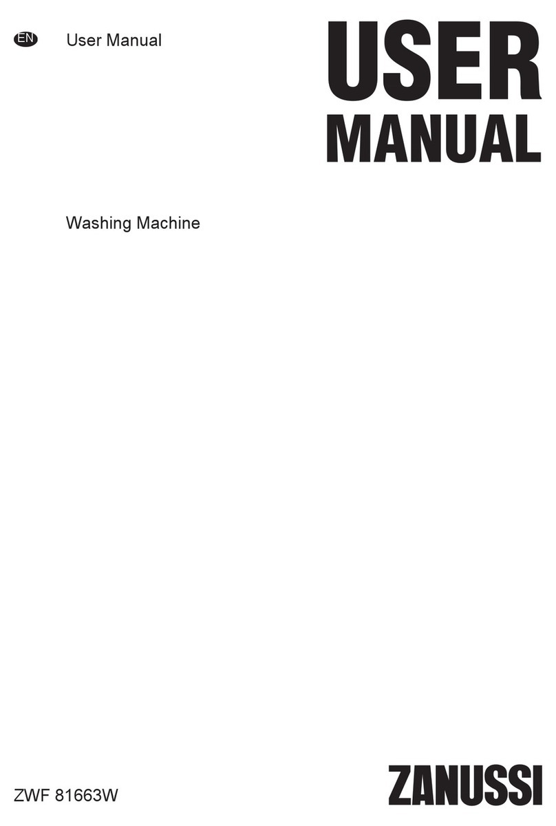 Zanussi ZWF 81663W User manual