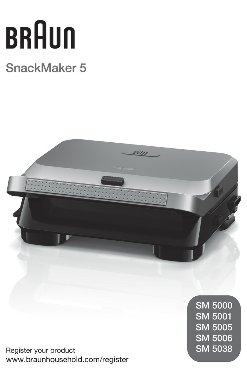 Braun SnackMaker 5 manual