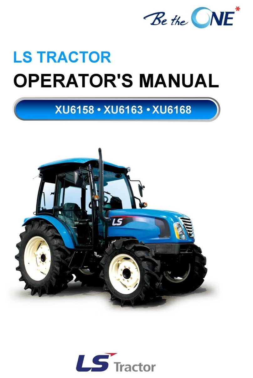 LS tractor XU6158 User manual