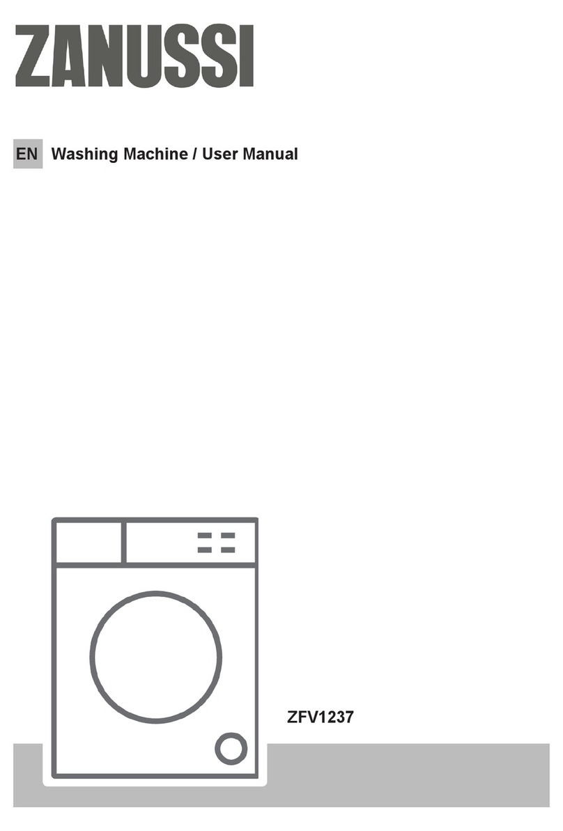 Zanussi ZFV1237 user manual