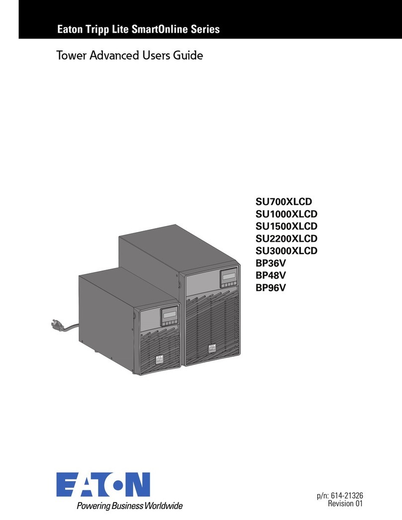 Eaton SU700XLCD user guide