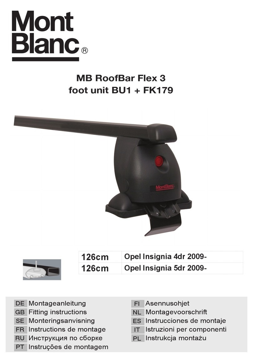 Mont Blanc BU1+FK179 Fitting instructions