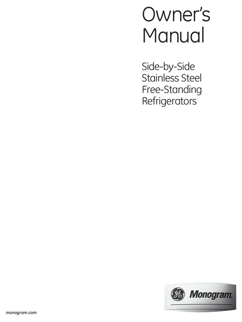 Monogram ZFSB25DXSS User manual