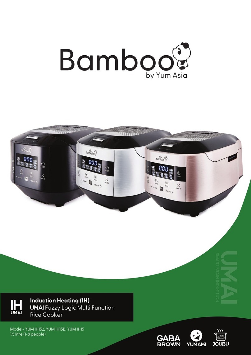 Yum Asia BAMBOO YUM IH15B User manual
