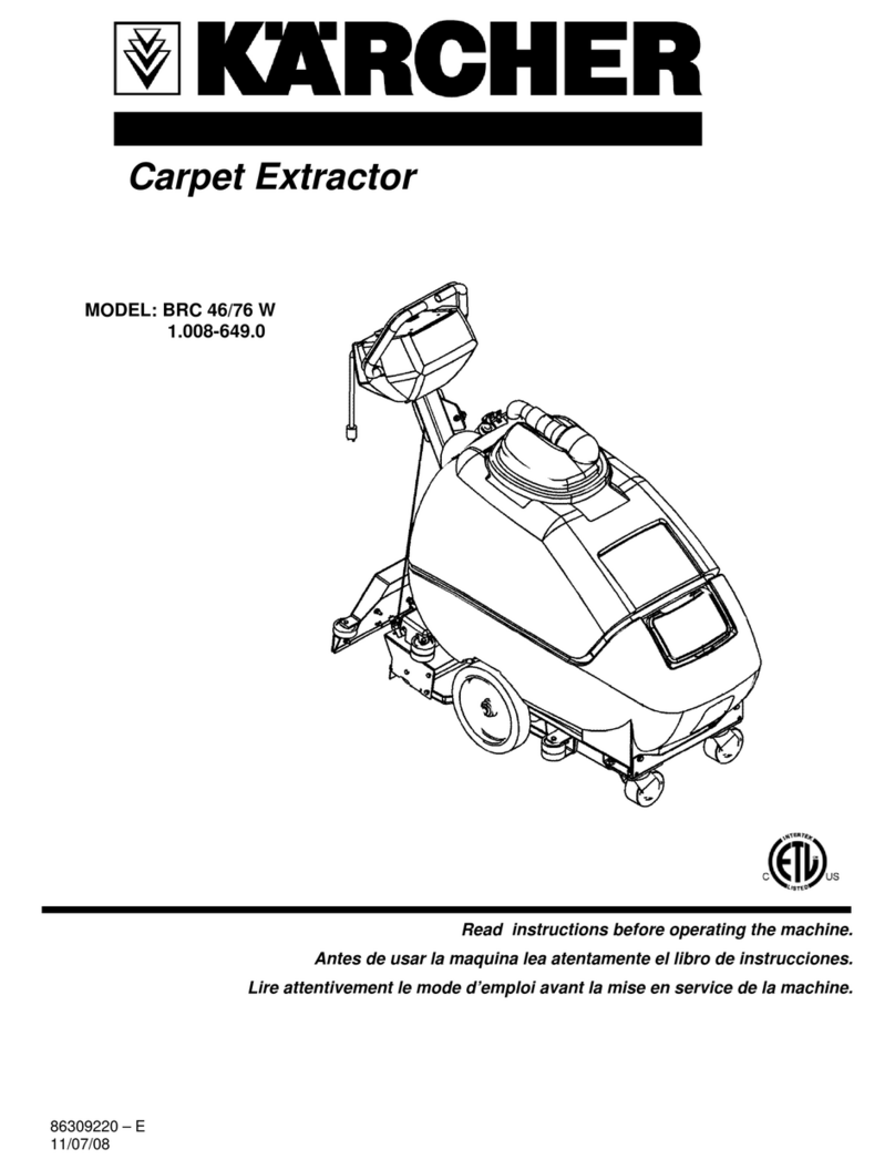 Kärcher BRC 46/76 W User manual