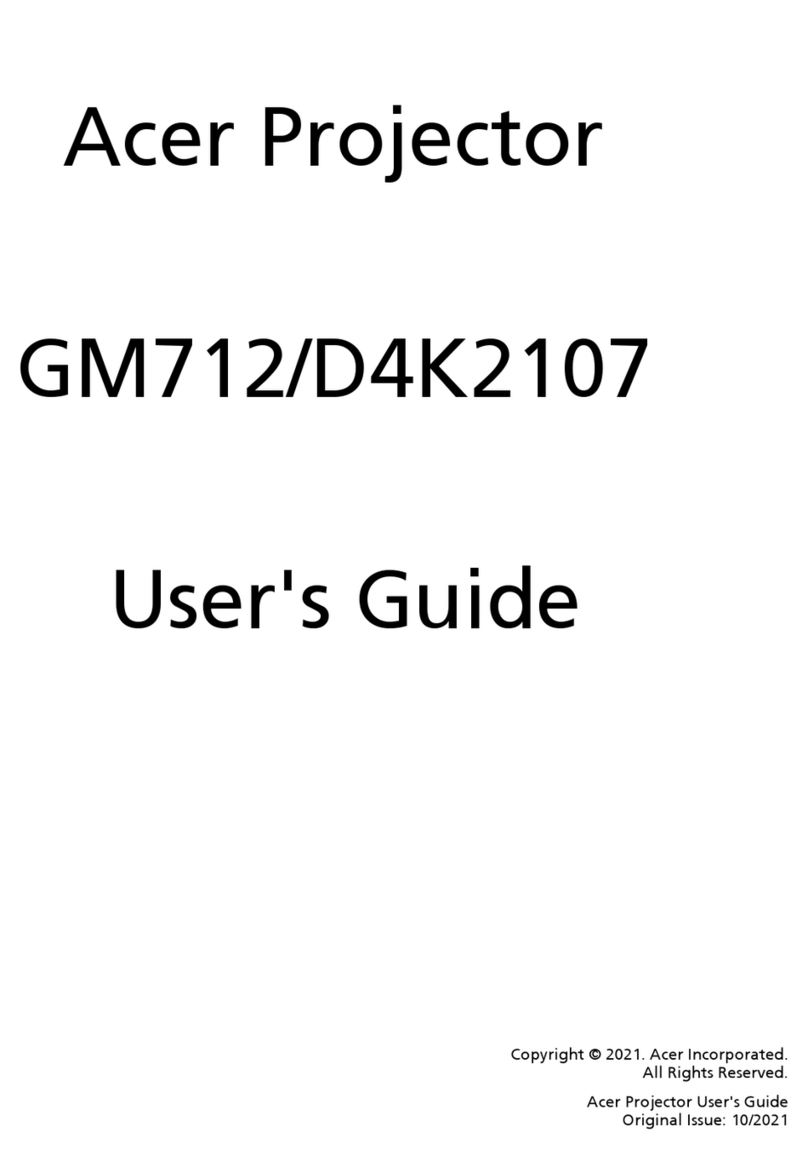 Acer D4K2107 User manual