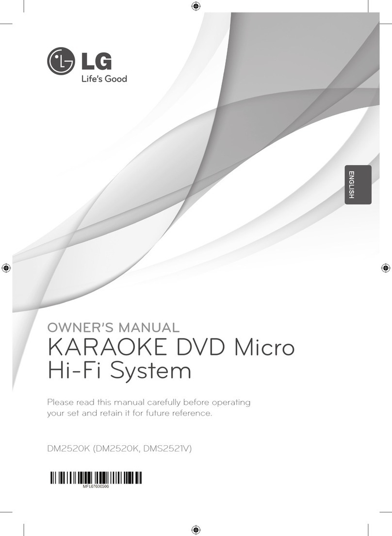 LG DM2520K User manual