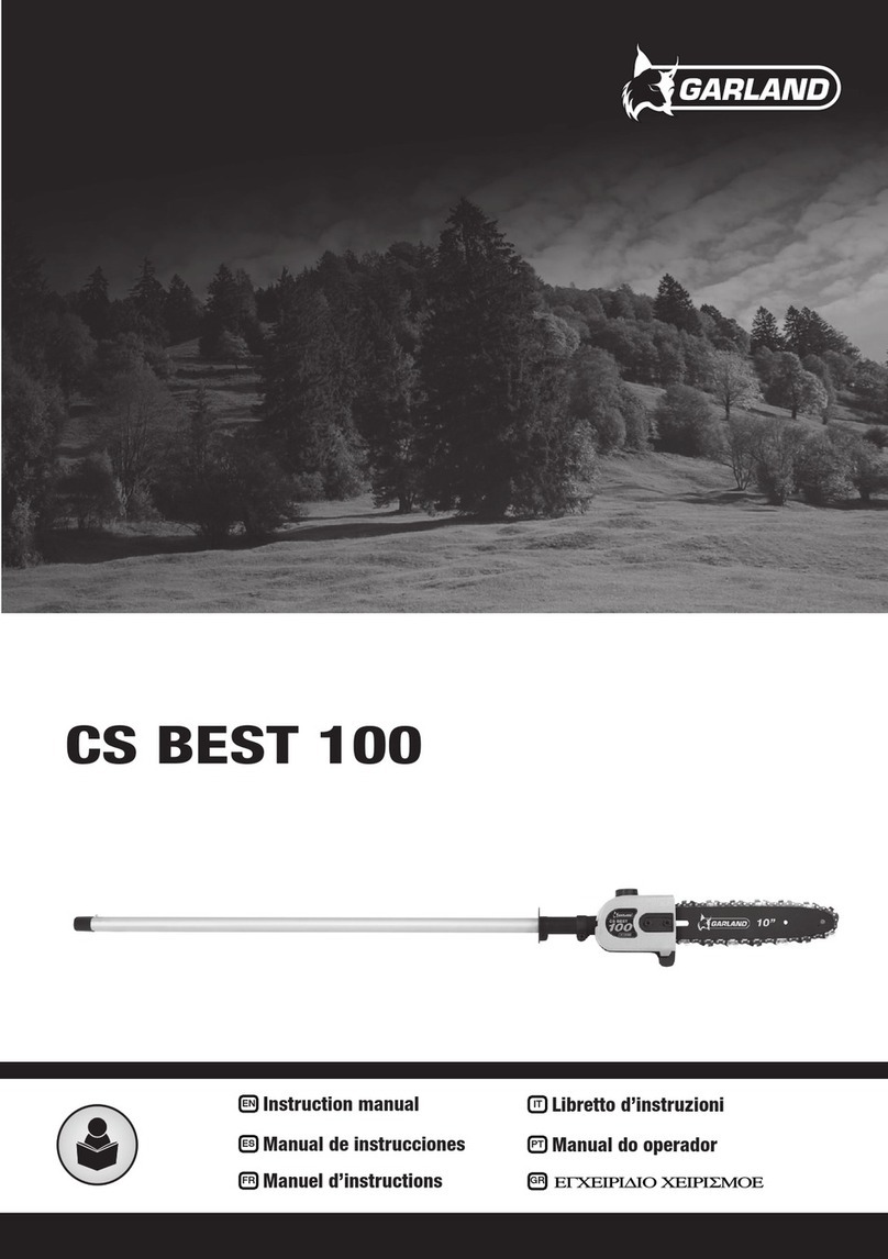 Garland CS BEST 100 User manual Garland CS BEST 100 User manual