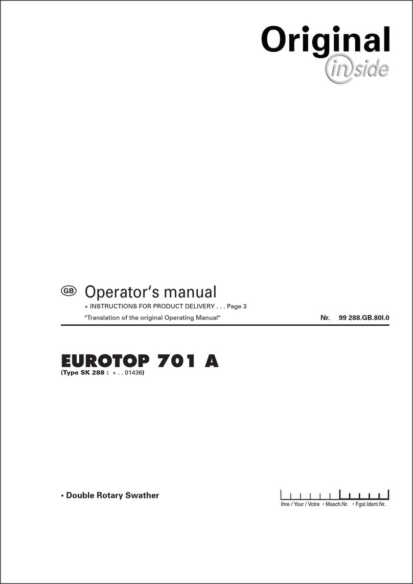 Original inside EUROTOP 701 A Operator's manual