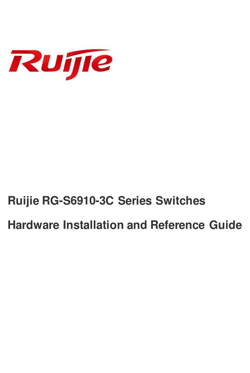 Ruijie RG-S6910-3C Series Hardware  installation and reference guide
