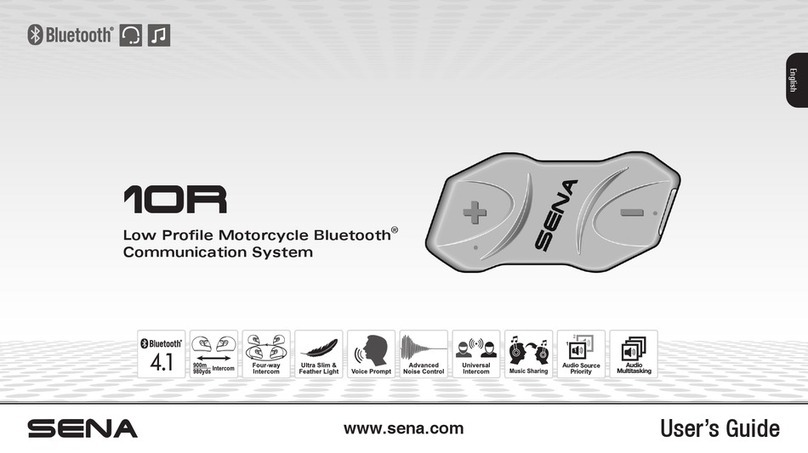 Sena 10R-02 User manual