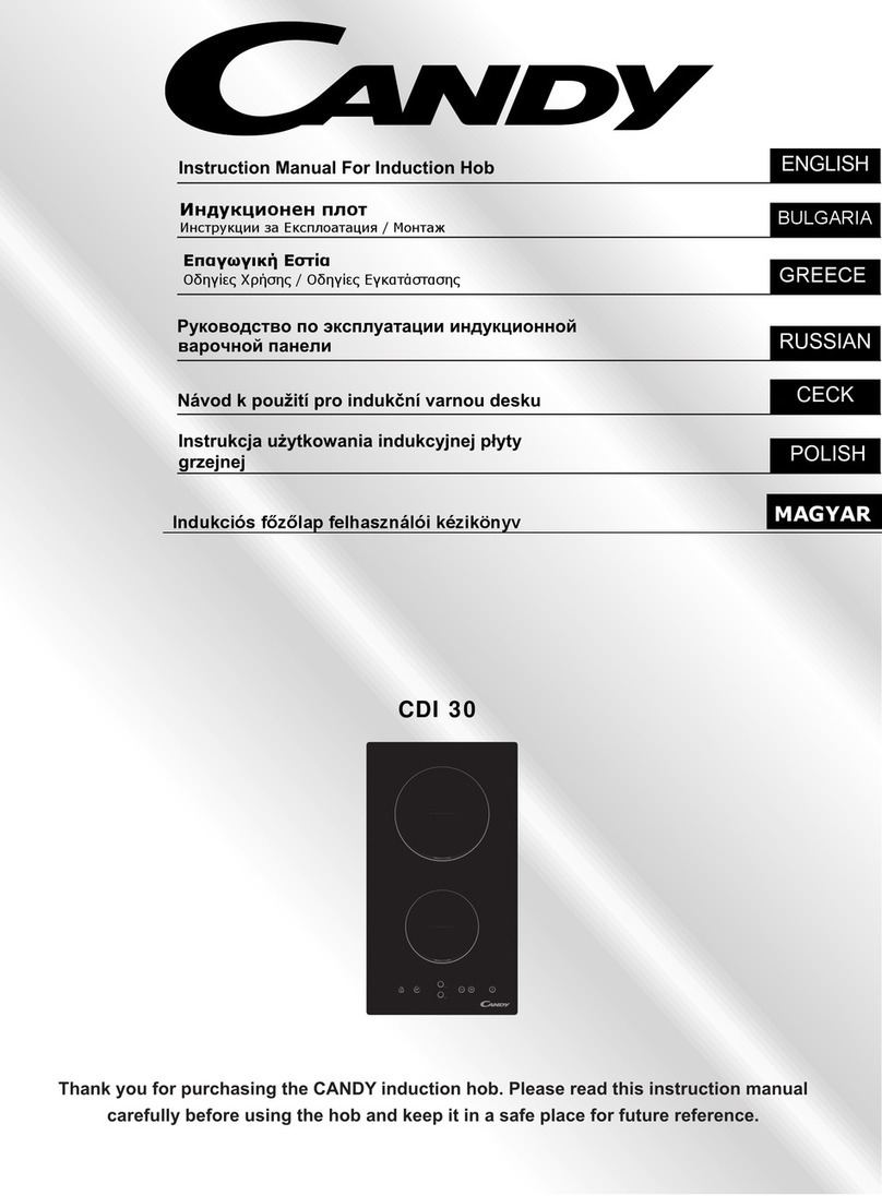 Candy CDI 30 User manual