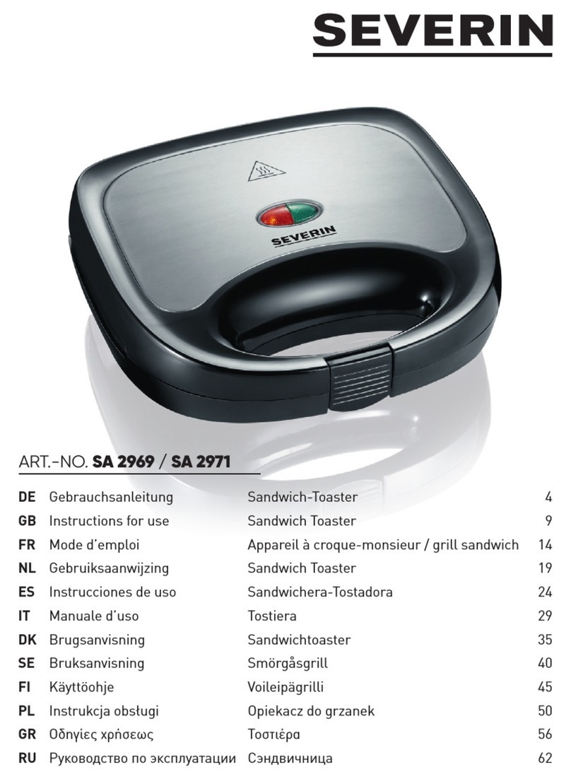 SEVERIN SA 2971 User manual