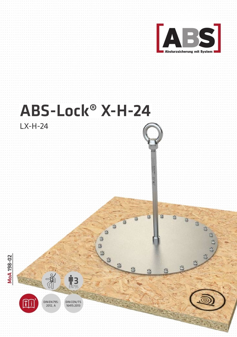 ABS Safety ABS-Lock X-H-24 manual