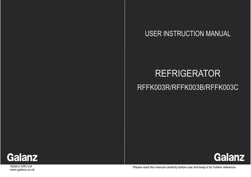 Galanz RFFK003R User instruction manual