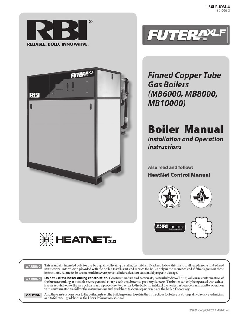 RBI FUTERA XLF MB6000 User manual