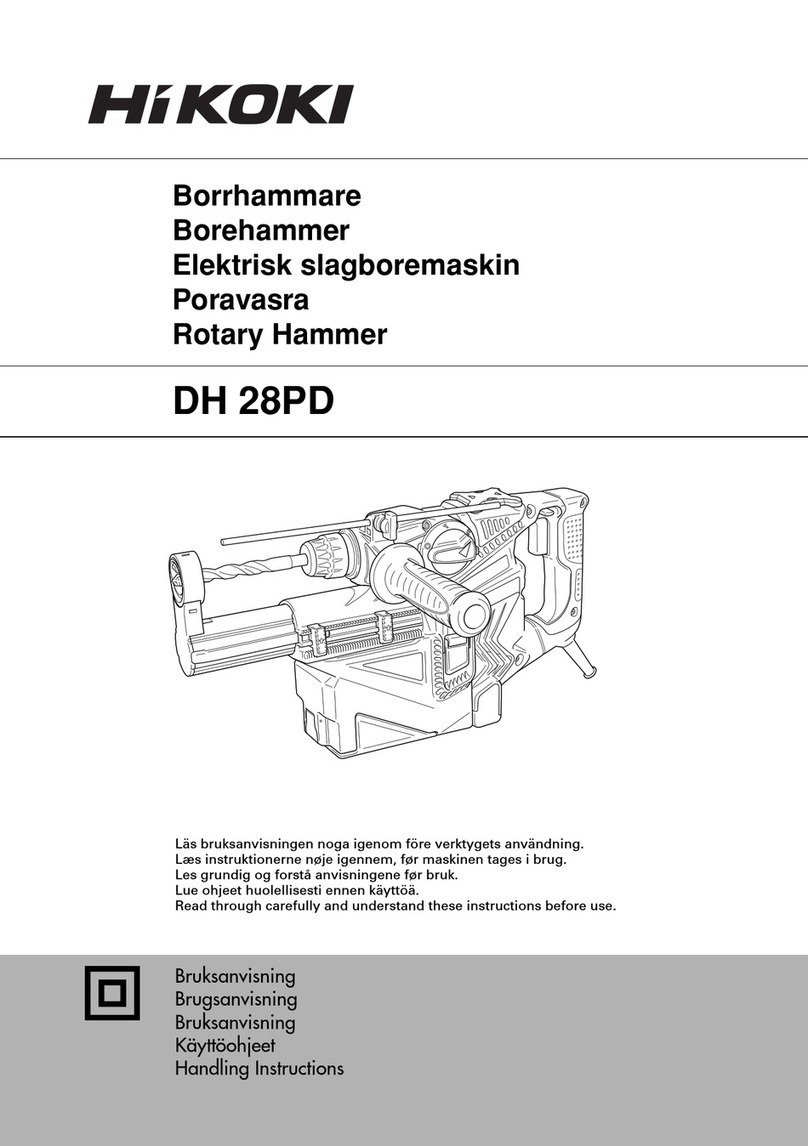HIKOKI DH 28PD User manual