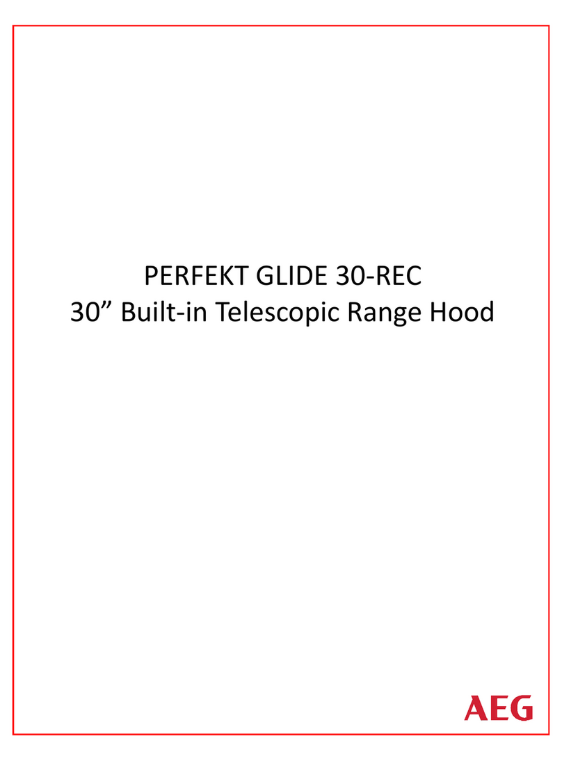AEG PERFEKT GLIDE 30-REC User manual