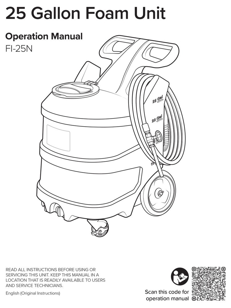 Foamit FI-25N User manual Foamit FI-25N User manual