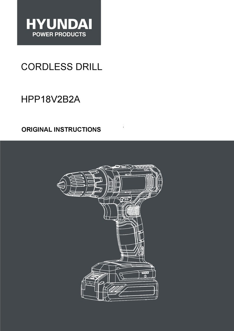 Hyundai power products HPP18V2B2A manual Hyundai power products HPP18V2B2A manual