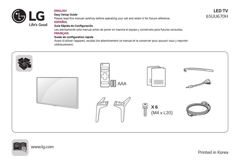 LG 65UU670H owner's manual
