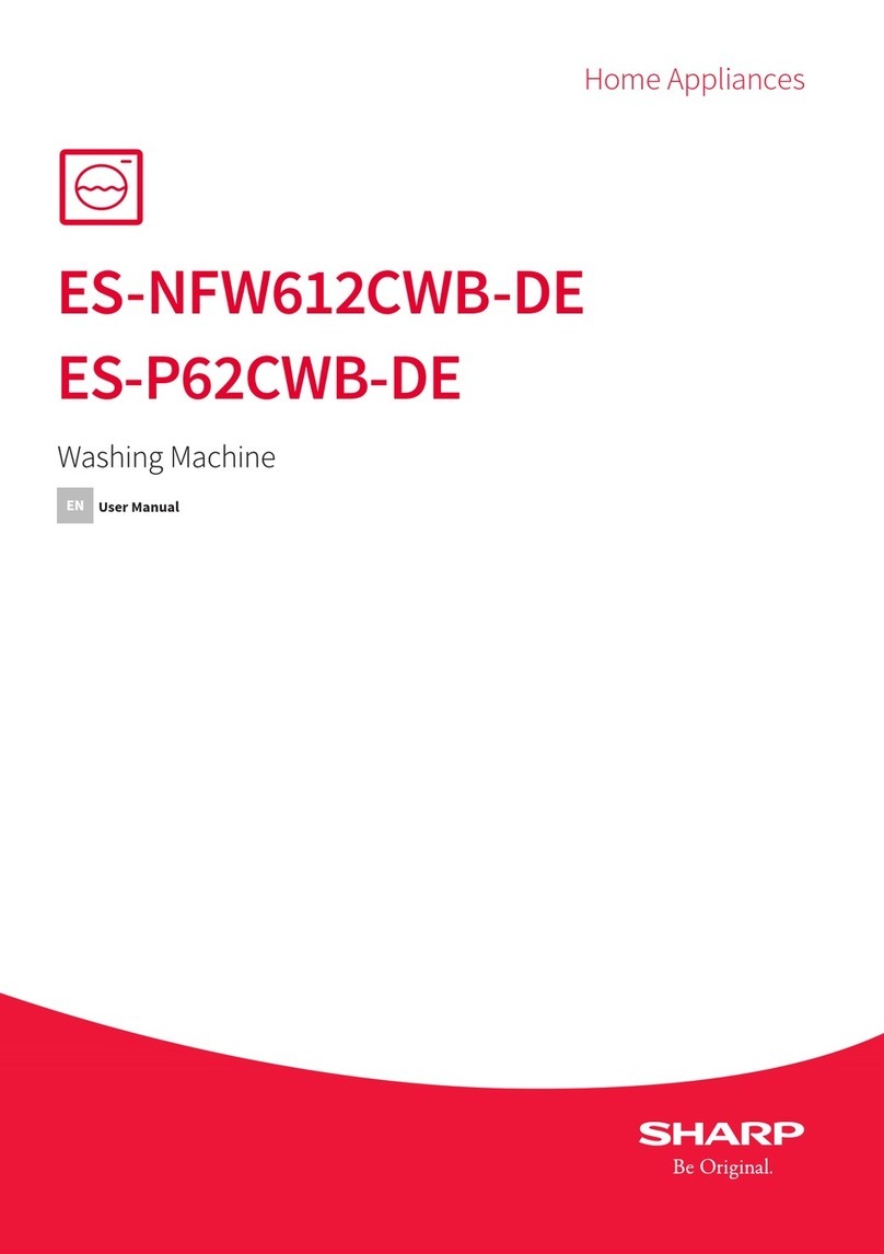 Sharp ES-NFW612CWB-DE User manual