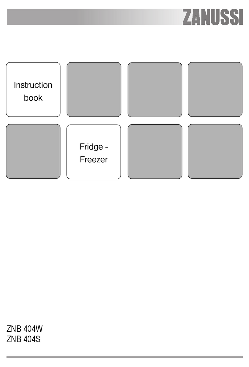 Zanussi ZNB 404W User manual