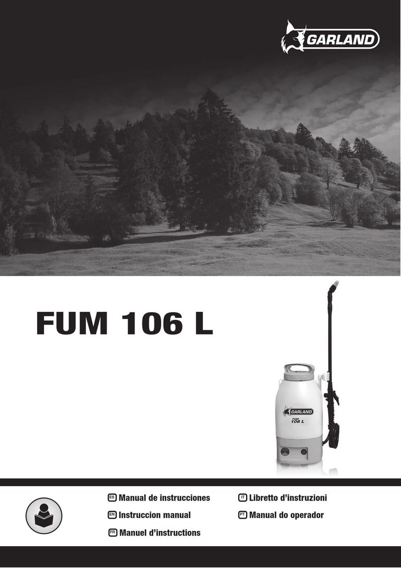 Garland FUM 106 L instruction manual