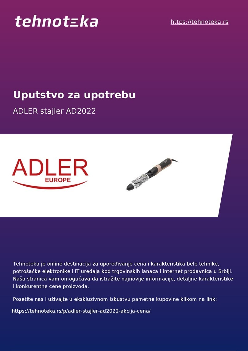Adler Europe AD 2022 user manual
