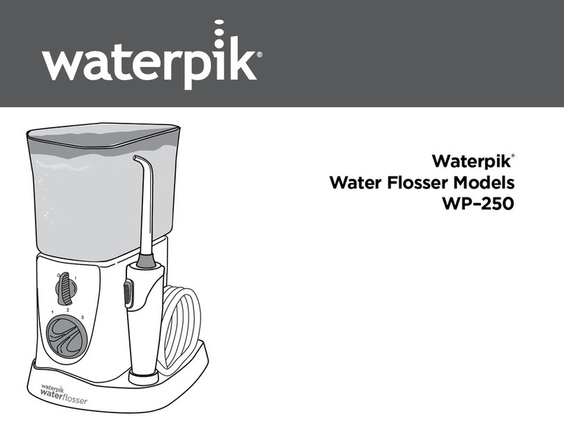 Waterpik WP-250 User manual Waterpik WP-250 User manual