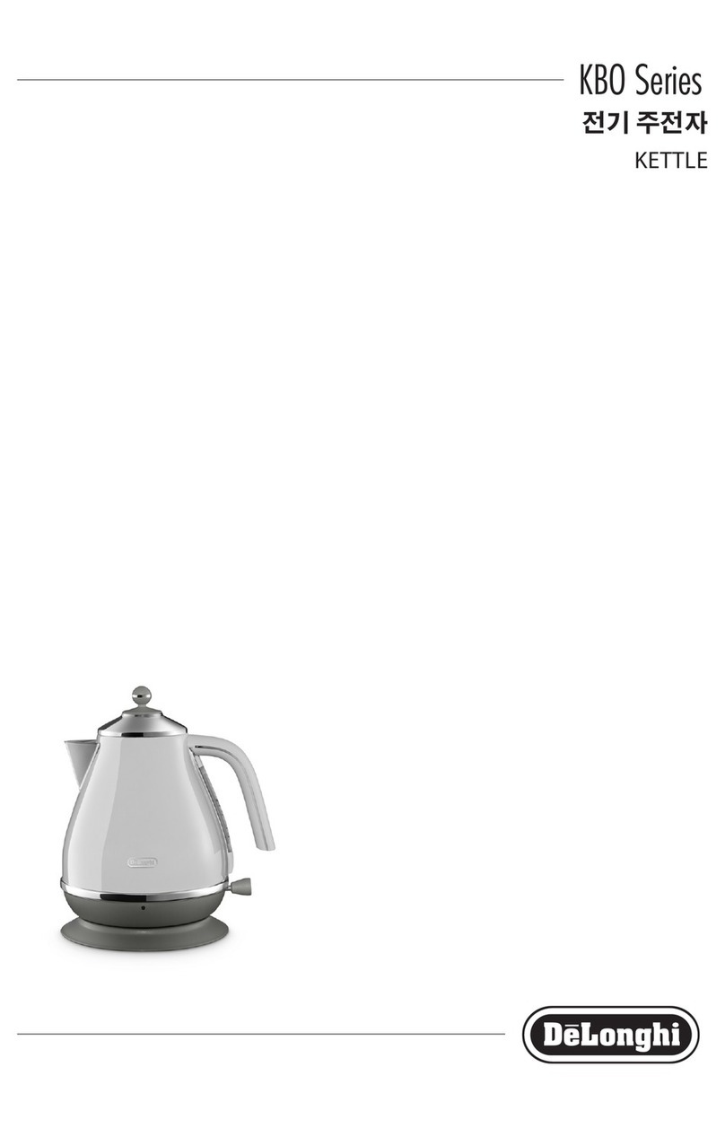 DeLonghi KBOT2001.BG User manual