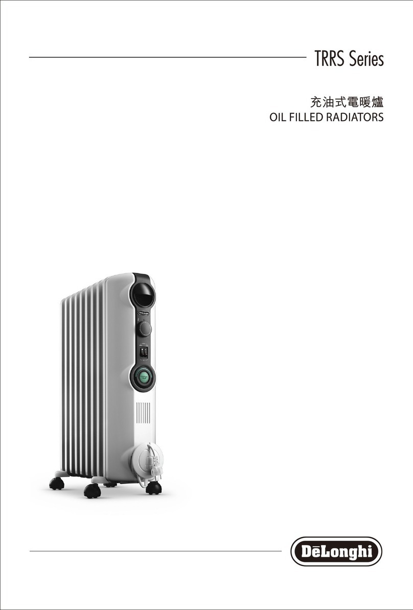 DeLonghi TRRS1225C User manual