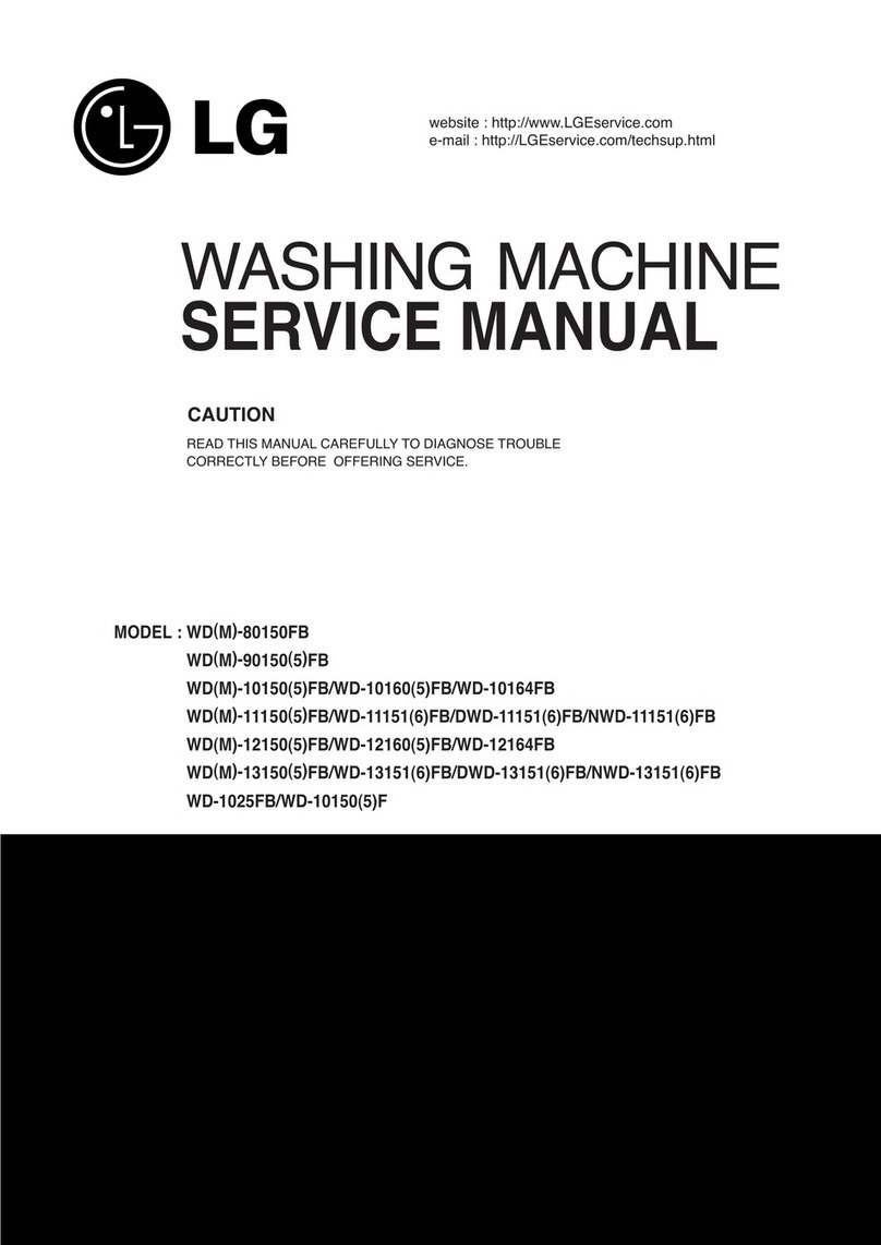 LG WD-80150FB Service manual