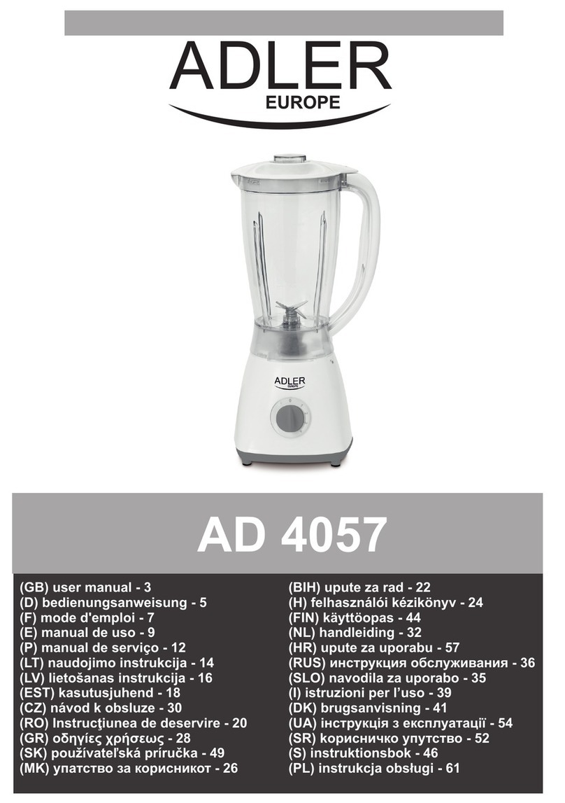Adler Europe AD 4057 user manual