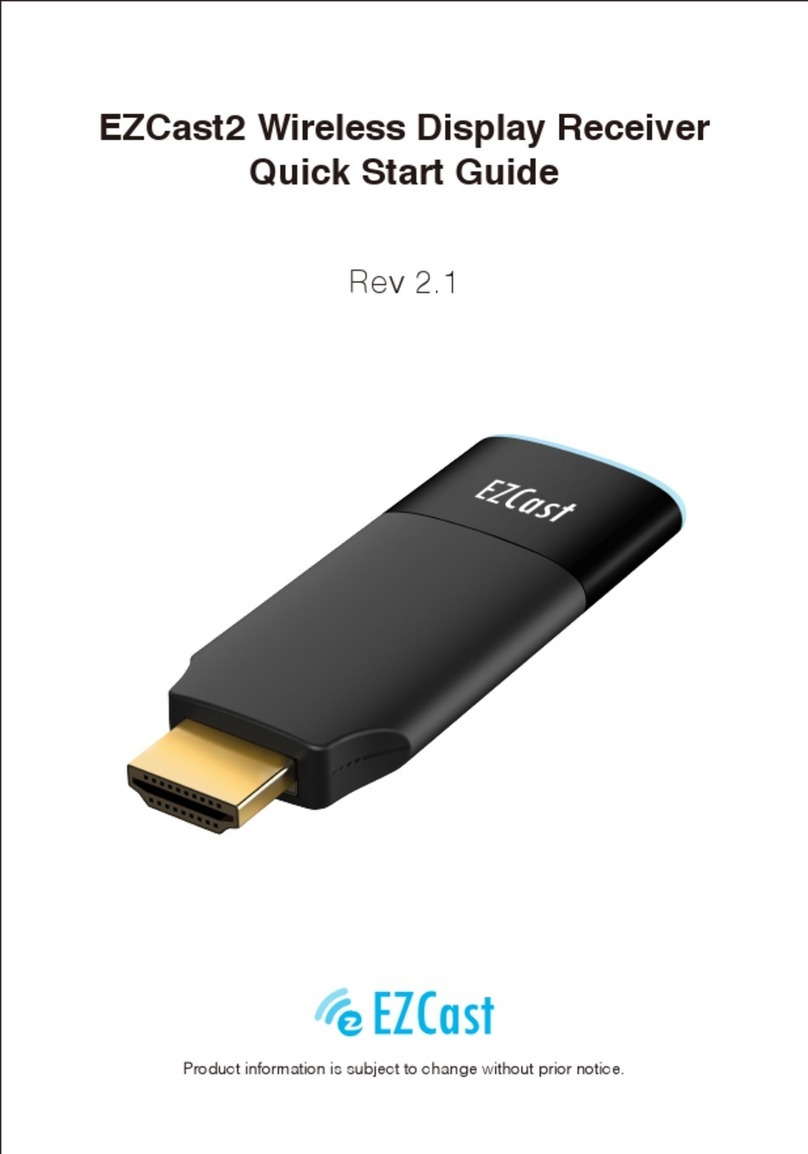 EZCast EZCast2 quick start guide