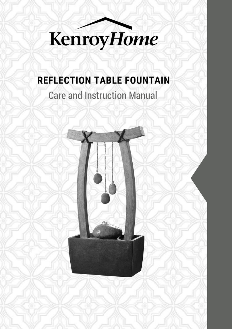 Kenroy Home REFLECTION Installation guide