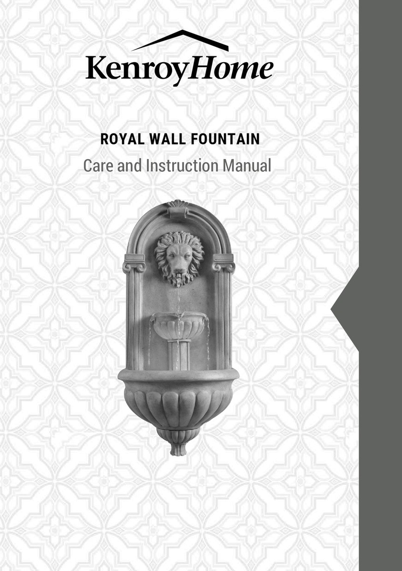 Kenroy Home ROYAL Installation guide Kenroy Home ROYAL Installation guide