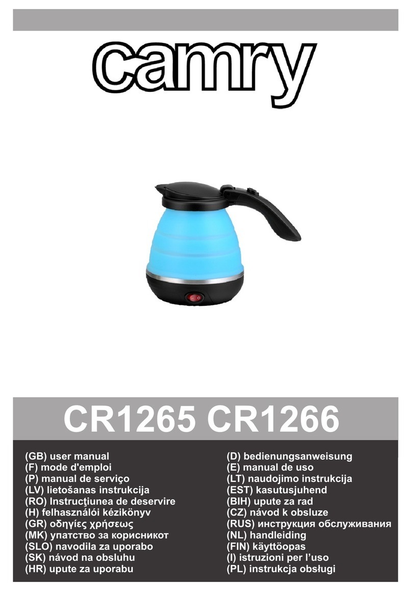 camry CR1265 user manual