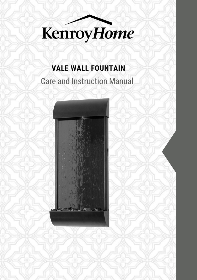 Kenroy Home VALE Installation guide Kenroy Home VALE Installation guide