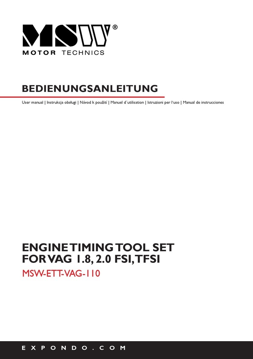 MSW MSW-ETT-VAG-110 user manual