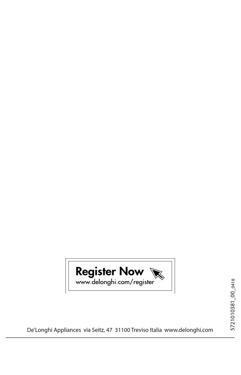 DeLonghi KBOC2001.BL manual