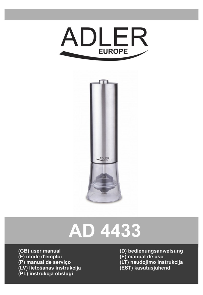 Adler Europe AD 4433 User manual