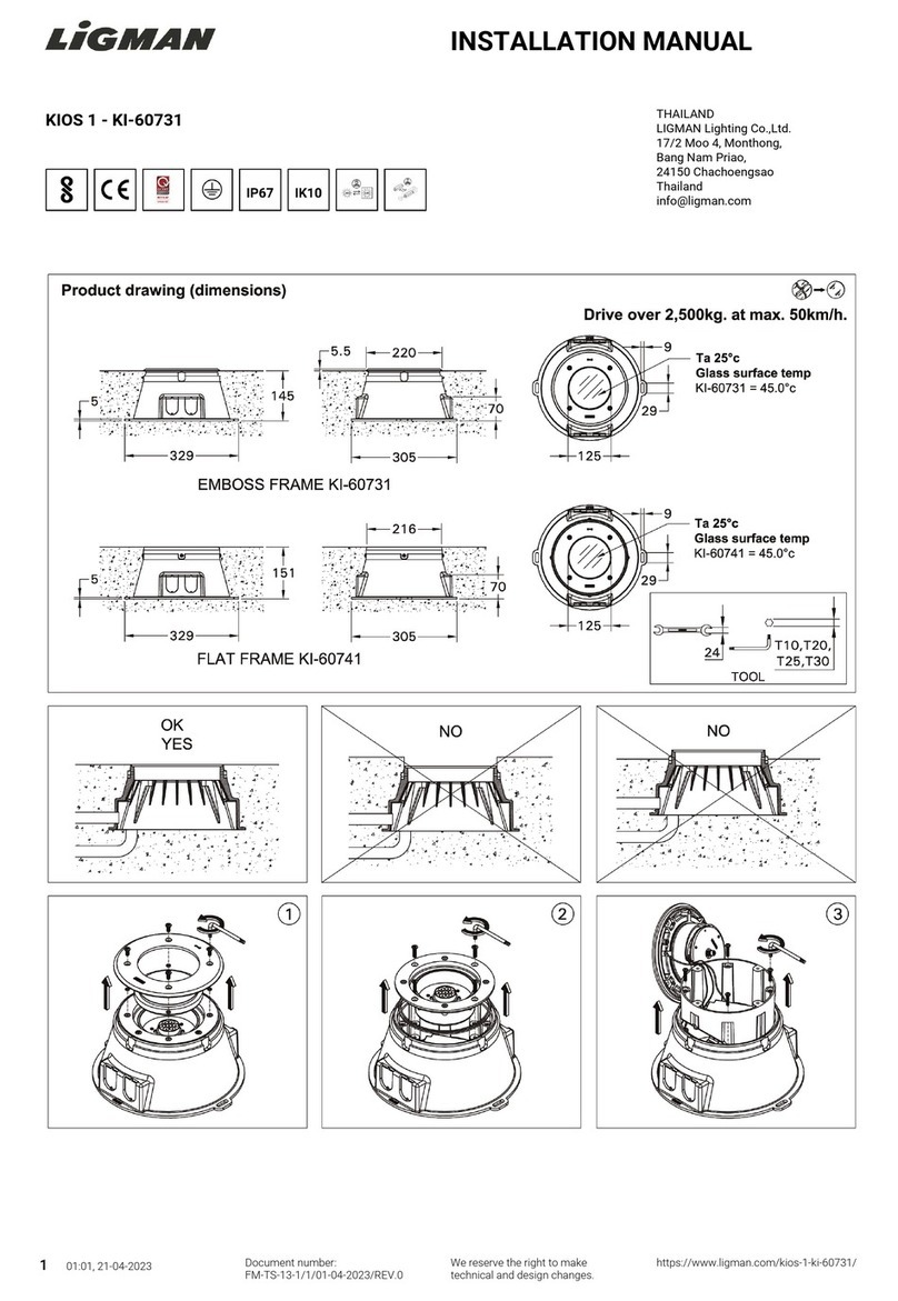 LIGMAN KI-60741 installation manual
