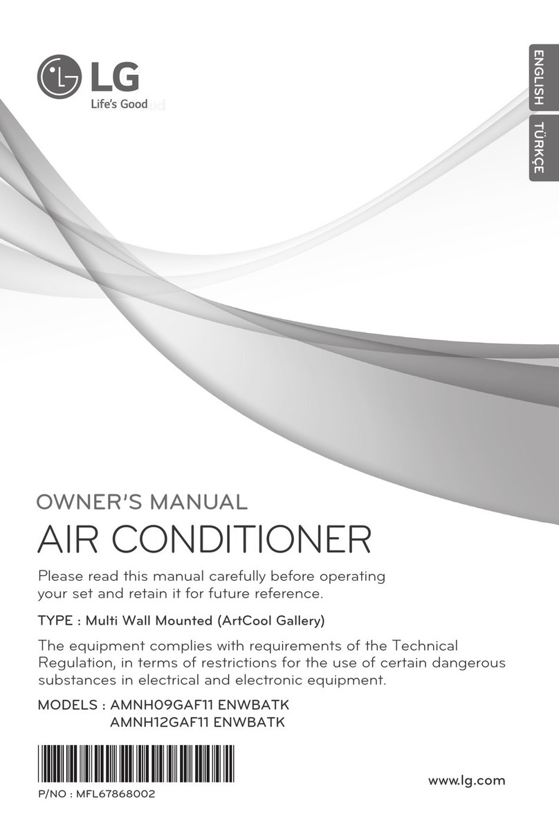 LG AMNH12GAF11 User manual