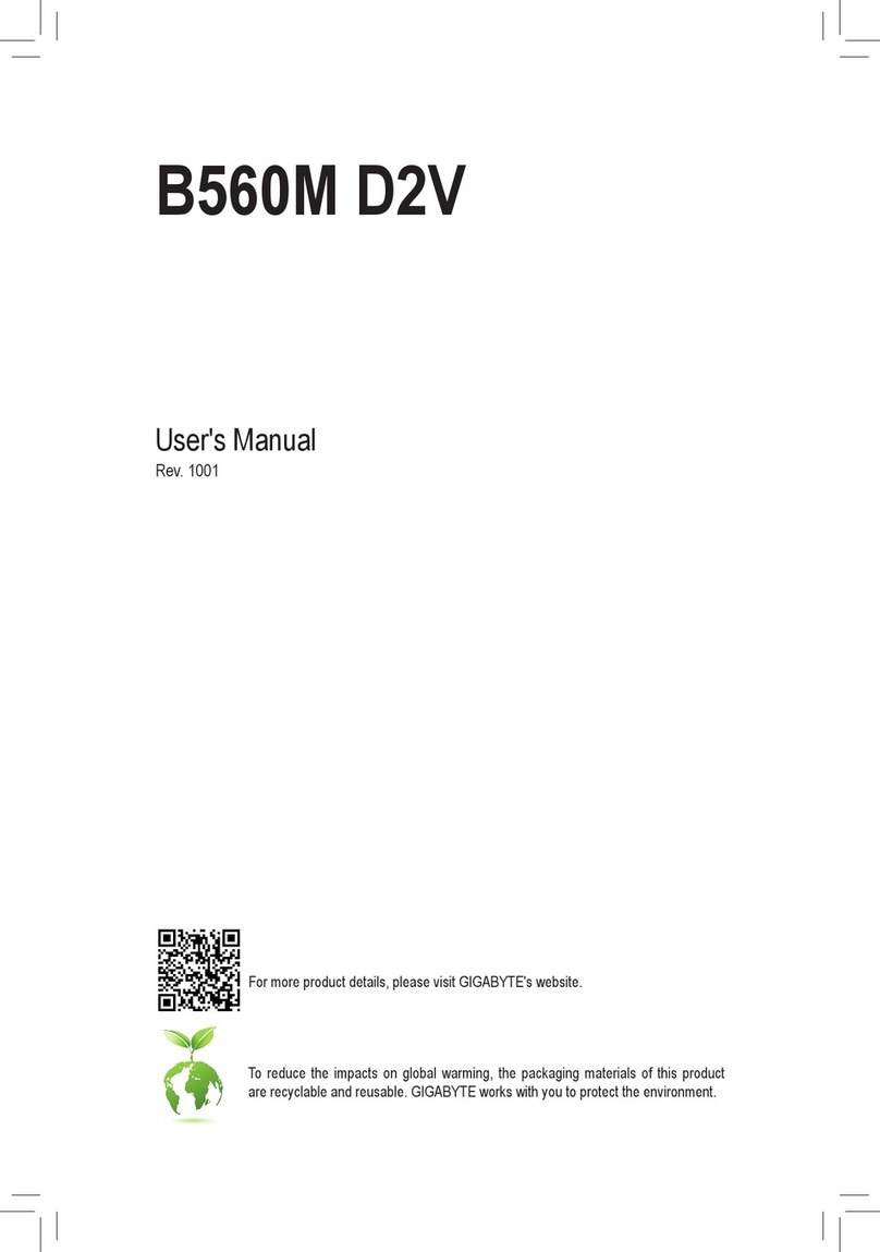 Gigabyte B560M D2V user manual