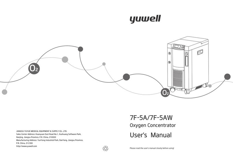Yuwell 7F-5A user manual