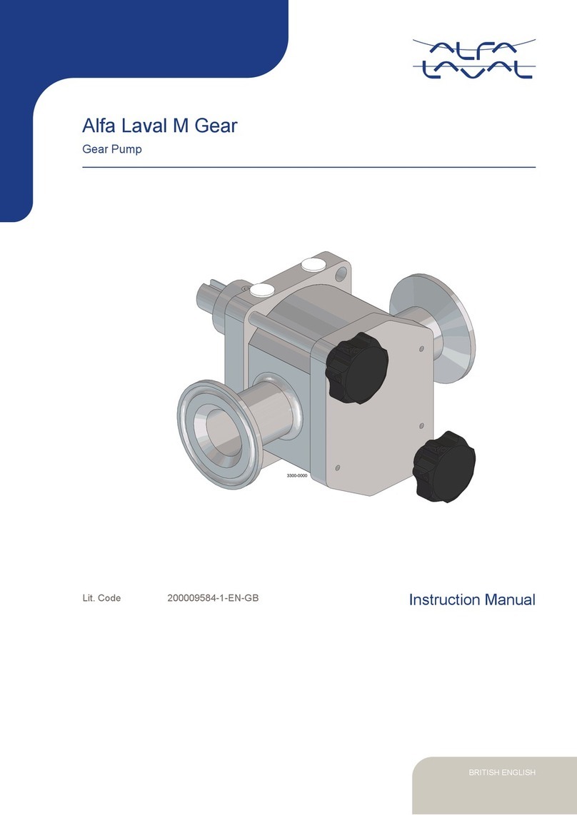 Alfalaval M200 instruction manual Alfalaval M200 instruction manual